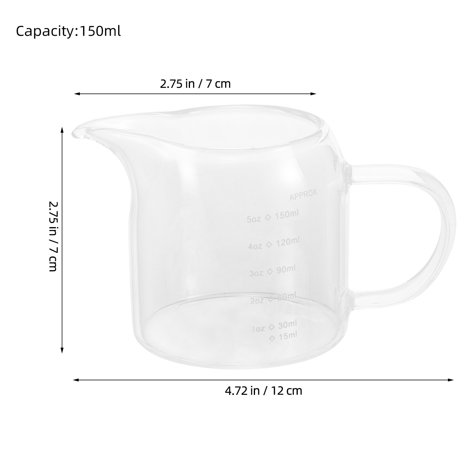 Tazza dosatrice in vetro da 15 - Espresso Shot Glass recensione e prezzo