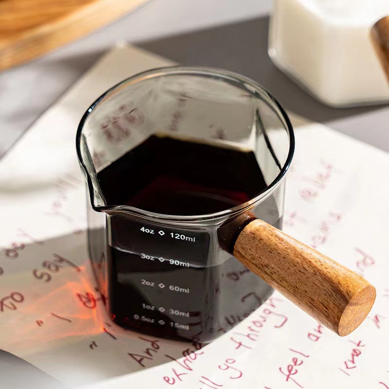 50-250ml Manico in legno Misur - Espresso Shot Glass recensione e prezzo