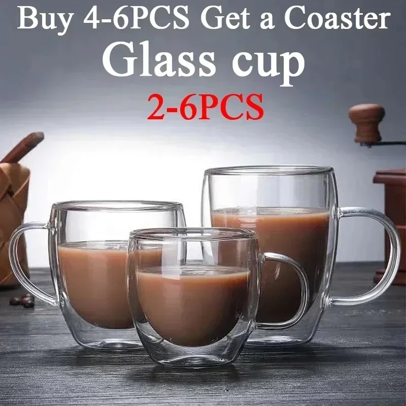 2-6 pezzi tazza trasparente da - Espresso Shot Glass recensione e prezzo